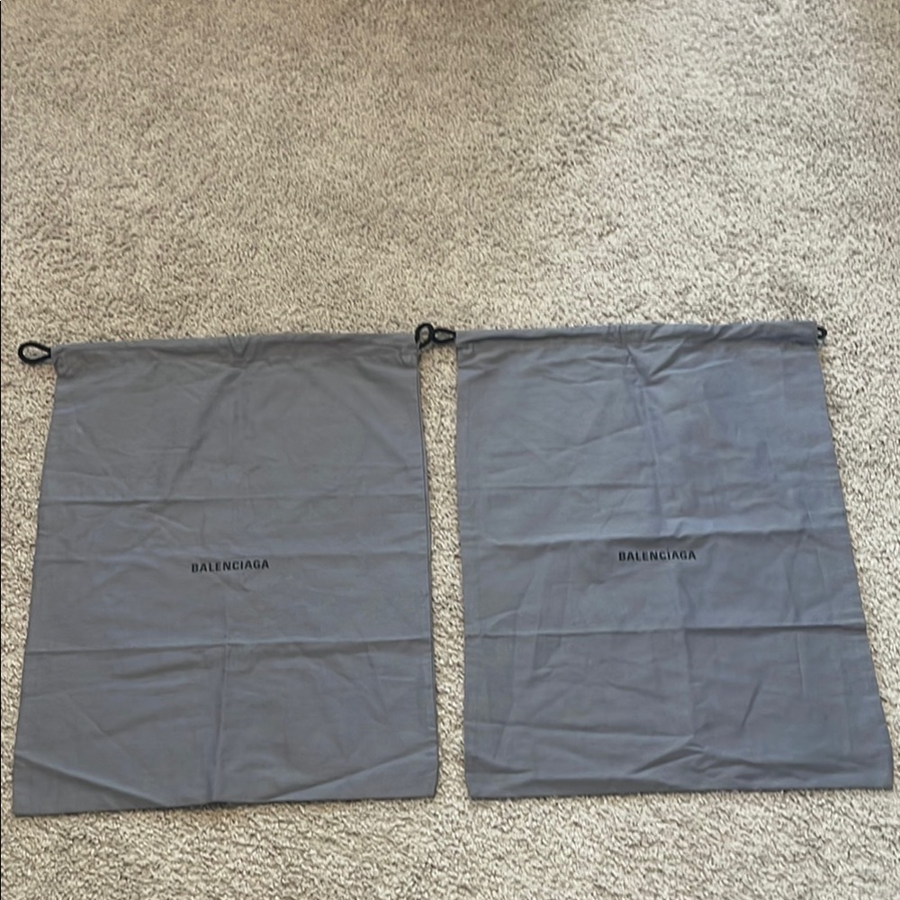 BALENCIAGA Sneaker or Ankle Boot Dust Bags